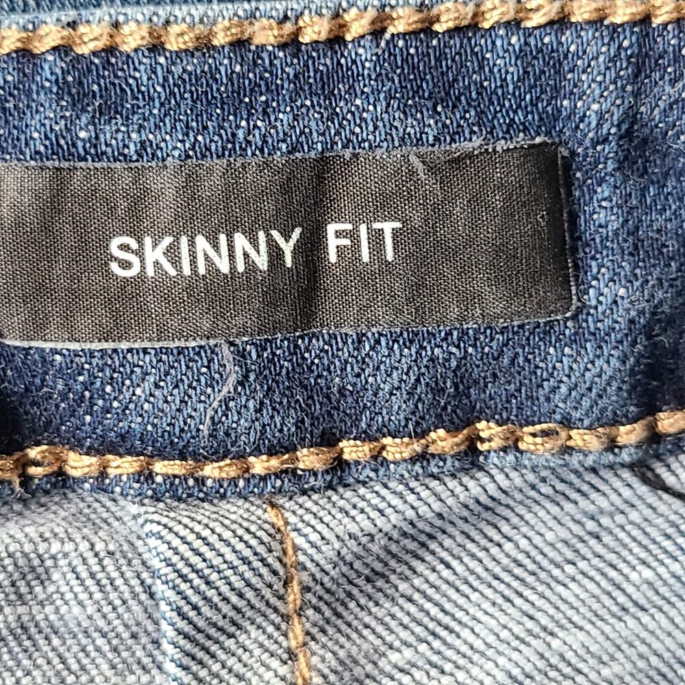 JUDY BLUE Skinny Fit Patch Pocket Stretch Button‎ Fly Jeans JB88134 Women's 9/29 - Picture 9 of 11